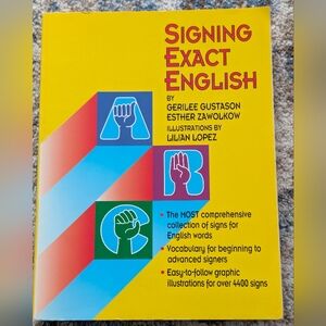 Signing Exact English Book Sign Language